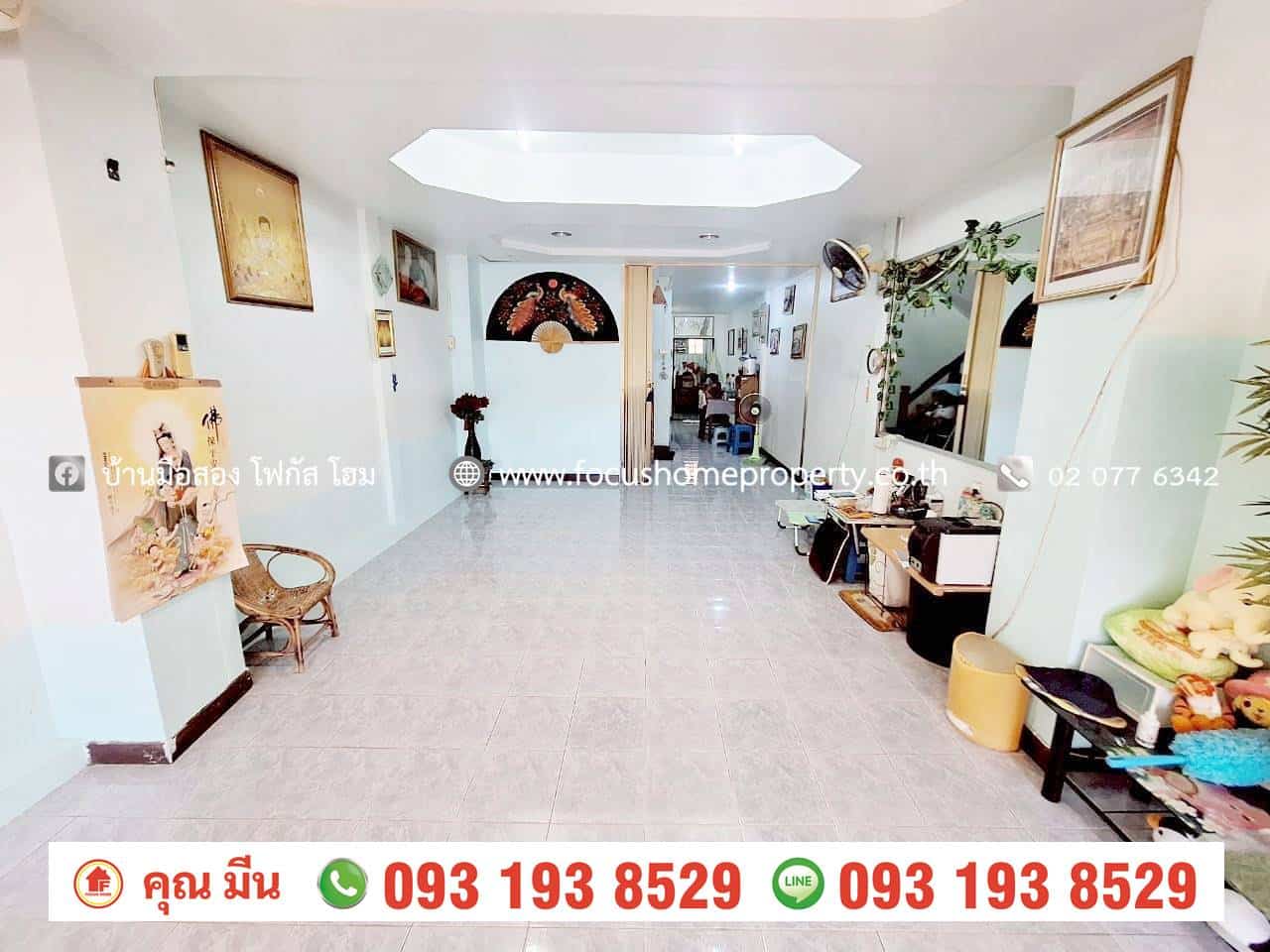 ขาย ทาวน์เฮ้าส์ หมู่บ้าน กานต์มณีเฟส 2 บางบัวทอง